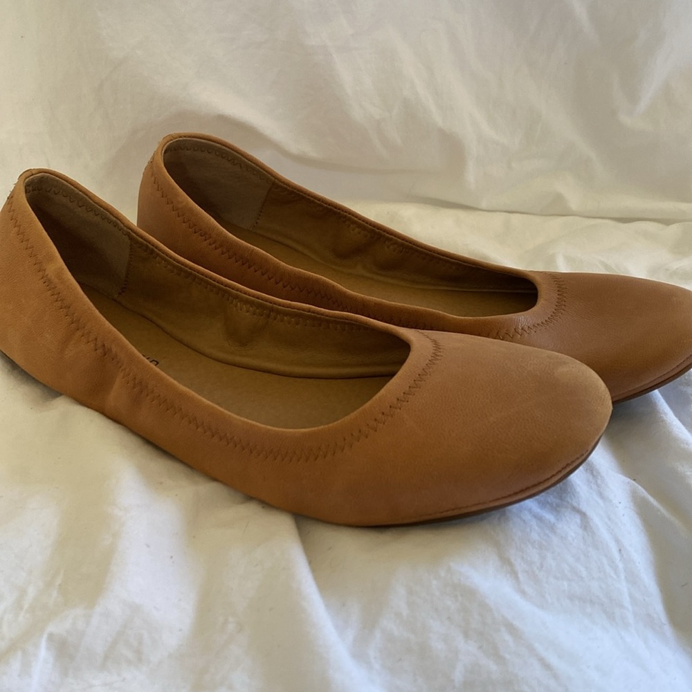 NEW Lucky Brand Emmie Ballet Leather Flats size 11